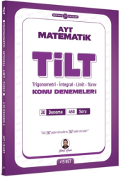 AYT TİLT Denemeleri Trigonometri İntegral Limit Türev 30`lu Deneme - Mert Hoca Yayınları