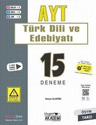 Üçgen Yayıncılık AYT Türk Dili ve Edebiyatı 15 Deneme - 1