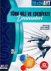 Hız ve Renk Yayınları AYT Türk Dili ve Edebiyatı 20 x 24 Denemeleri - Hız ve Renk Yayınları