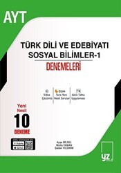 AYT Türk Dili Ve Edebiyatı - Sosyal Bilimleri - 1 - YZ Yayınları