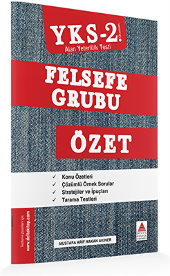 Delta Kültür Yayınevi AYT YKS 2. Oturum Felsefe Grubu Özet - 1