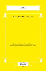 Bacchus in Tuscany - Capitol Books