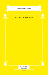 Backlog Studies - Capitol Books