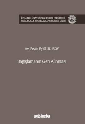 Bağışlamanın Geri Alınması - 1