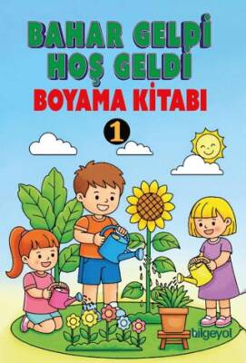 Bahar Geldi Hoşgeldi Boyama Kitabı - 1 - 1