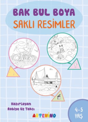 Bak Bul Boya – Saklı Resimler 4-5 Yaş - 1