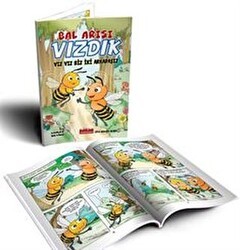 Bal Arısı Vızdık 2 - Vız Vız Biz İki Arkadaşız - Bordo Ressam