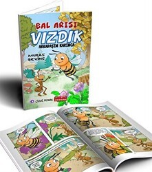 Bal Arısı Vızdık - Arkadaşım Karınca - Bordo Ressam