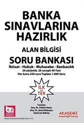 Banka Sınavlarına Hazırlık Alan Bilgisi Soru Bankası - Akademi Consulting Training