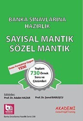 Akademi Consulting Training Banka Sınavlarına Hazırlık - Sayısal Mantık Sözel Mantık - 1