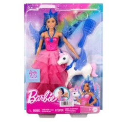 Barbie Mavi Saçlı Prenses Bebek Hrr16 - Barbie
