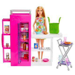 Barbie Mini Büfe Oyun Seti Hjv38 - 1
