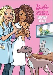 Barbie Veteriner Olabilirsin Boyama Kitabı - Doğan Kitap