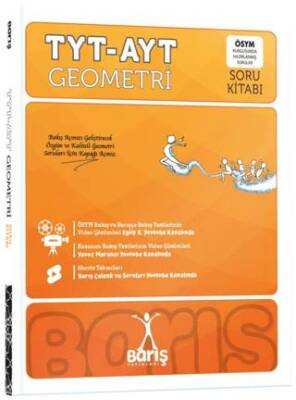 Barış Yayınları TYT-AYT Geometri Soru Kitabı - 1