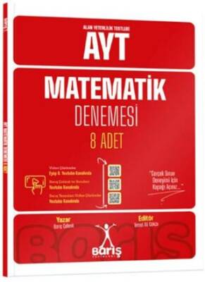 Barış Yayınları AYT 8`li Matematik Denemesi - 1