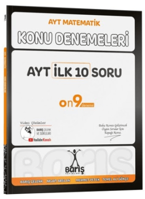 AYT Matematik İlk 10 Soru Konu Denemeleri - 1