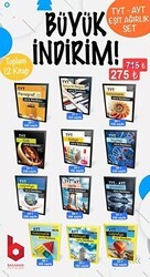 Basamak Yayınları Basamak TYT - AYT Eşit Ağırlık Soru Bankası Seti 12 Kitap - Basamak Yayınları