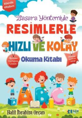 Basara Yöntemiyle Resimlerle Hızlı ve Kolay Okuma Etkinlik Kitabı - 1