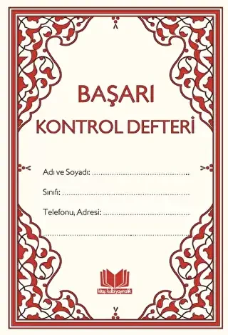 Başarı Kontrol Defteri - Kitap Kalbi Yayıncılık