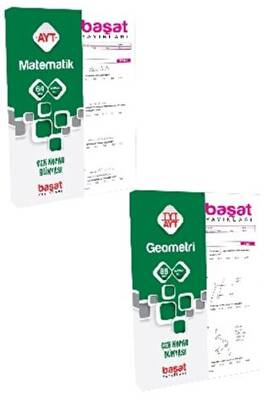 Başat Yayınları AYT Geometri Matematik Çek Kopar Yaprak Test Seti - 1