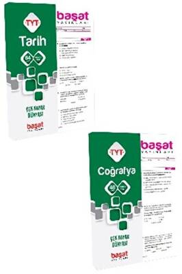 Başat Yayınları TYT Tarih Coğrafya Çek Kopar Yaprak Test Seti - 1