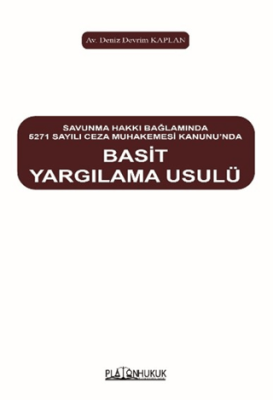 Basit Yargılanma Usulü - 1