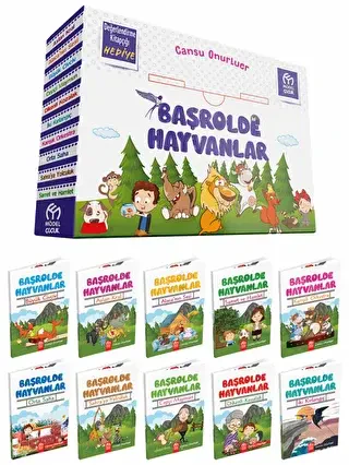 Başrolde Hayvanlar Hikaye Serisi - Model Eğitim Yayıncılık