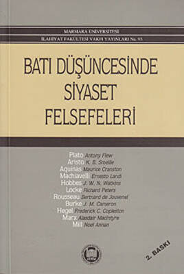 Batı Düşüncesinde Siyaset Felsefeleri - 1