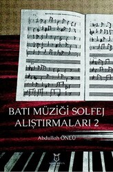 Batı Müziği Solfej Alıştırmaları 2 - Akademisyen Kitabevi