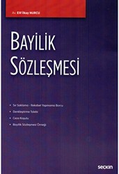Bayilik Sözleşmesi - Seçkin Yayıncılık