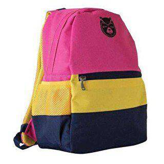 Bear & Deer Roa Sırt Çantası Pembe-Sarı-Lacivert - 1