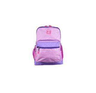 Bear & Deer School Çift Gözlü Sırt Çantası Pembe - 1