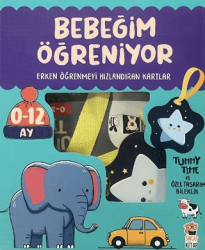 Bebeğim Öğreniyor - İlk Kartlarım 0 - 12 Ay - Sincap Kitap