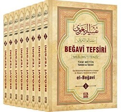 Beğavi Tefsiri 8 Kitap - Karınca & Polen Yayınları