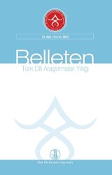 Belleten Sayı : 73 - 1