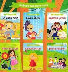 Doğayı Seviyorum Dizisi Seti 6 Kitap Takım - Yumurcak Yayınları