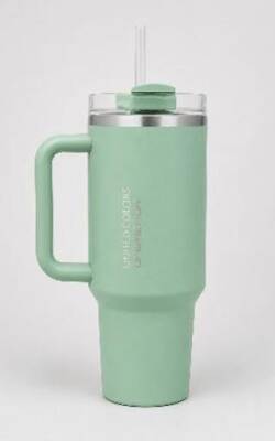 Benetton Be-Kct100-Tz Çelik Termos 900 Ml. Yeşil Zemin Yeşil Kulp Yeşil - 1