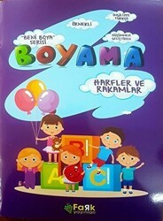 Beni Boya Serisi - Harfler ve Rakamlar - Fark Yayınları