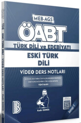 Benim Hocam Yayınları ÖABT Türk Dili ve Edebiyatı Eski Türk Dili Video Ders Notları Bengi 1 - 1