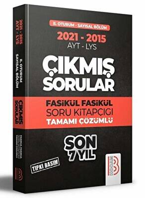 2015-2021 YKS 2. Oturum Sayısal Bölüm Son 7 Yıl Tıpkı Basım Fasikül Fasikül Çıkmış Sorular - 1
