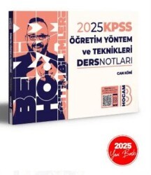 2025 KPSS Eğitim Bilimleri Öğretim Yöntem ve Teknikleri - Benim Hocam Yayınları