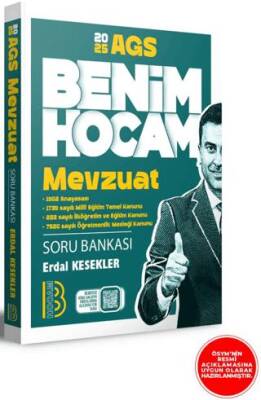 Benim Hocam Yayınları 2025 AGS Mevzuat Soru Bankası - 1