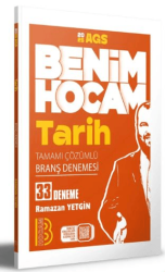 Benim Hocam Yayınları 2025 AGS Tarih Tamamı Çözümlü 33 Branş Deneme Benim Hocam Yayınları - 1