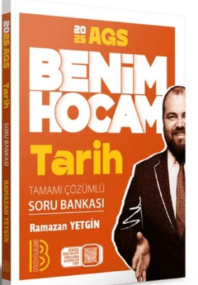 Benim Hocam Yayınları 2025 AGS Tarih Tamamı Çözümlü Soru Bankası - 1