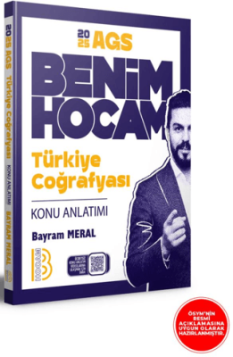 Benim Hocam Yayınları 2025 AGS Türkiye Coğrafyası Konu Anlatımı - 1