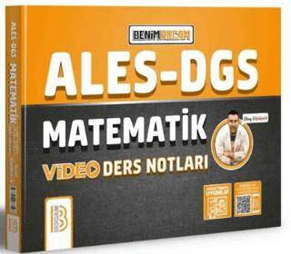 Benim Hocam Yayınları 2025 ALES DGS Matematik Video Ders Notları - 1