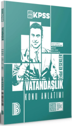 2026 KPSS Vatandaşlık Konu Anlatımı - Benim Hocam Yayınları