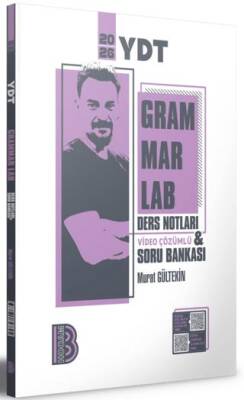 2026 YDT Grammar Lab Ders Notları ve Video Çözümlü Soru Bankası - 1