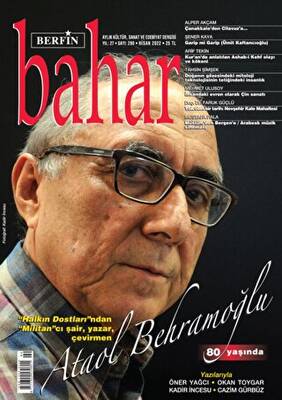 Berfin Bahar Aylık Kültür Sanat ve Edebiyat Dergisi : 290 Nisan 2022 - 1