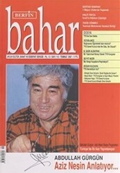Berfin Bahar Aylık Kültür, Sanat ve Edebiyat Dergisi Sayı: 113 - Berfin Bahar Dergisi
